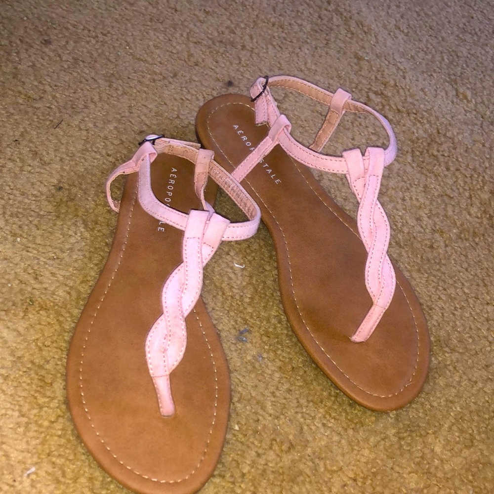 Pink sandals